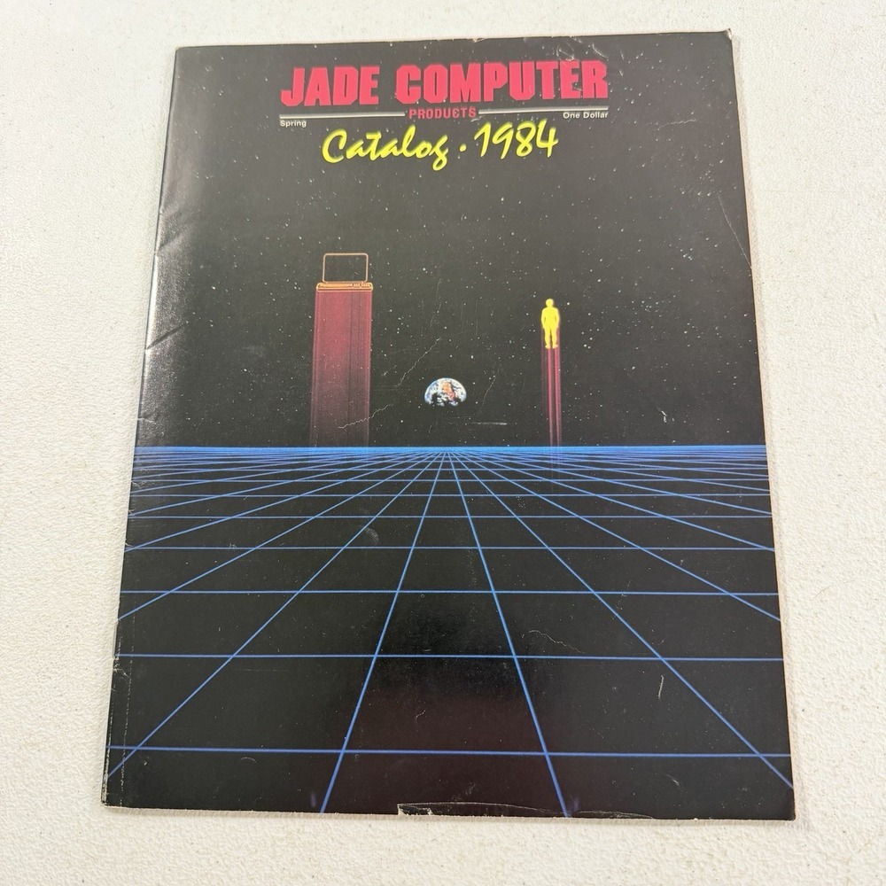 Vintage JADE Computer Products Spring 1984 Catalog Apple Microsoft Computers